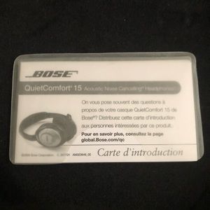 Bose QuietComfort 15